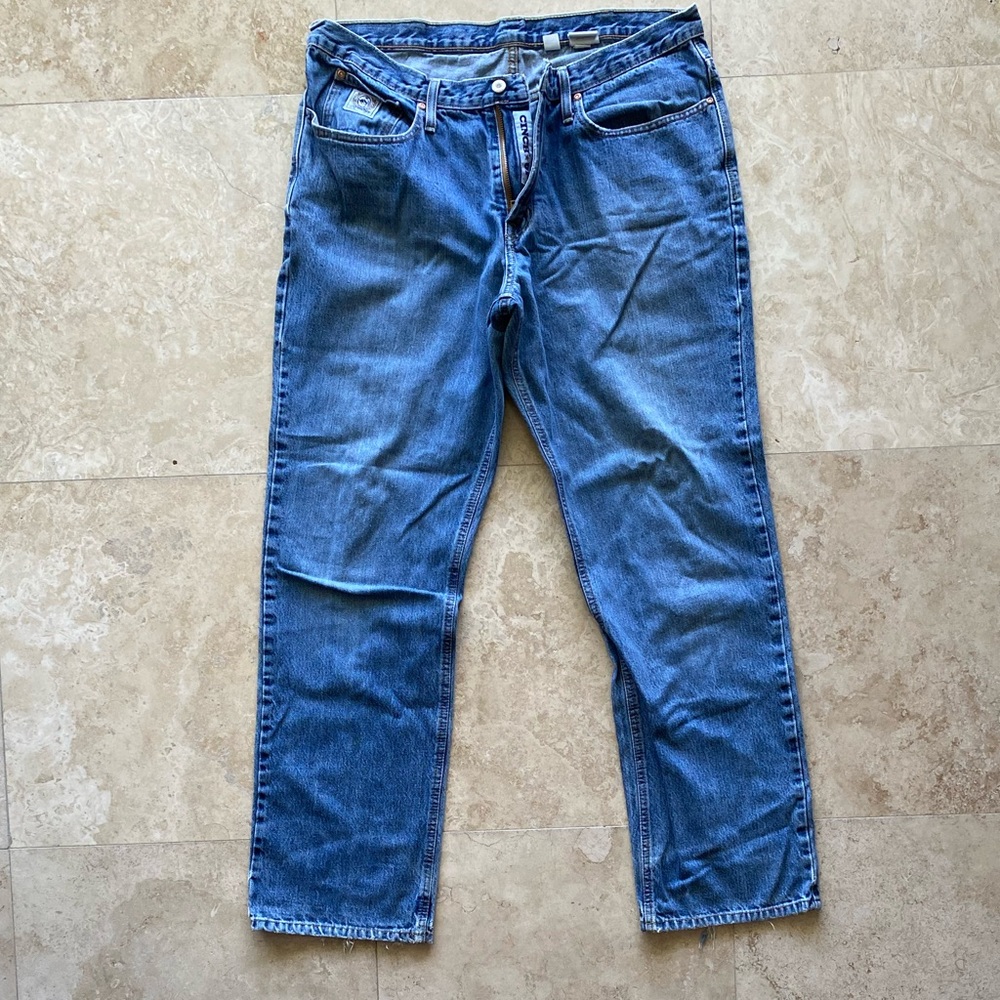 3 pairs of Cinch Jeans 38x34